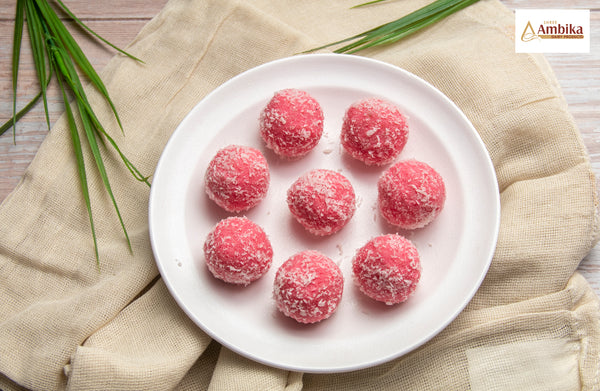 Surti Gola-Coconut Laddu